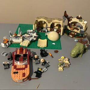 LEGO Star Wars Mos Eisley Cantina Set 75052 & 75208 incomplete